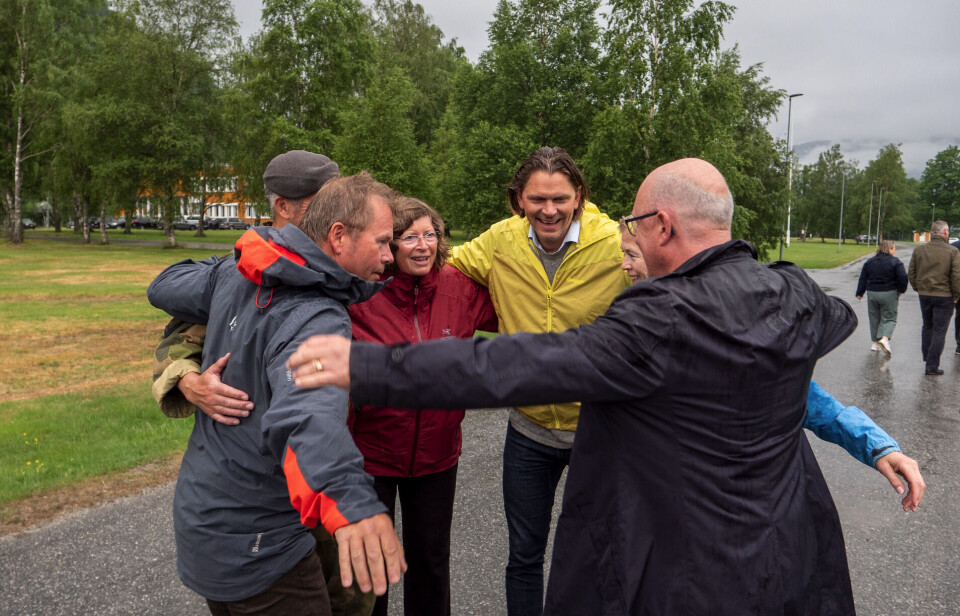 Topplederne i Møre og Romsdal har blitt godt kjent med hverandre og bygget et nær og godt samarbeid. Dette bildet er fra det første kurset, som ble arrangert i 2024. Det er viktig om krisen kommer, mener statsforvalteren i Møre og Romsdal, Else-May Botten.