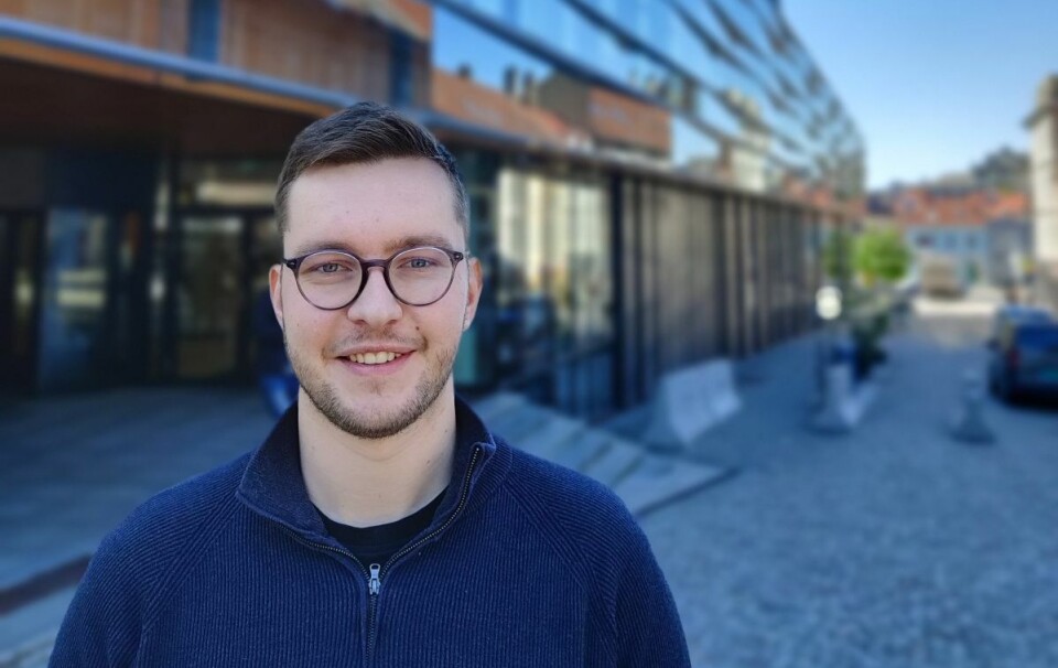 Rolf Martin Glomsrud har studert på seg faglig selvsikkerhet. Rolf Martin Glomsrud, student.