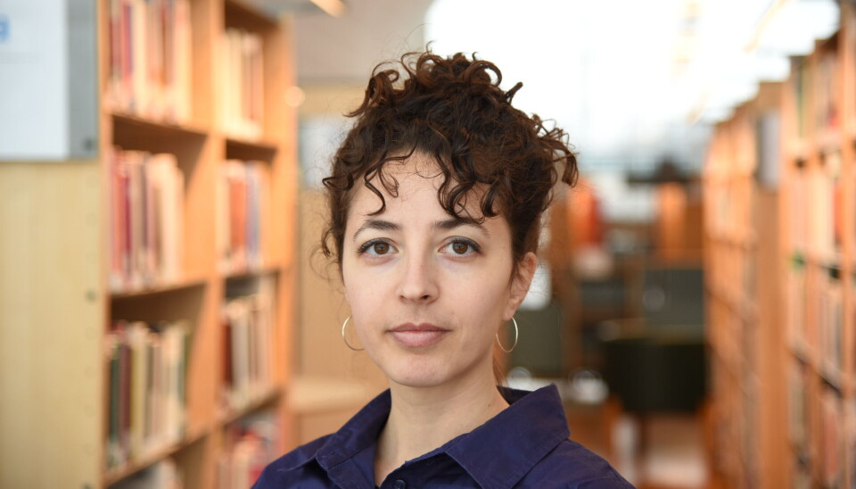 Maria Darwish har forsket på bilder knyttet til økofascisme på den sosiale medieplattformen Telegram.
