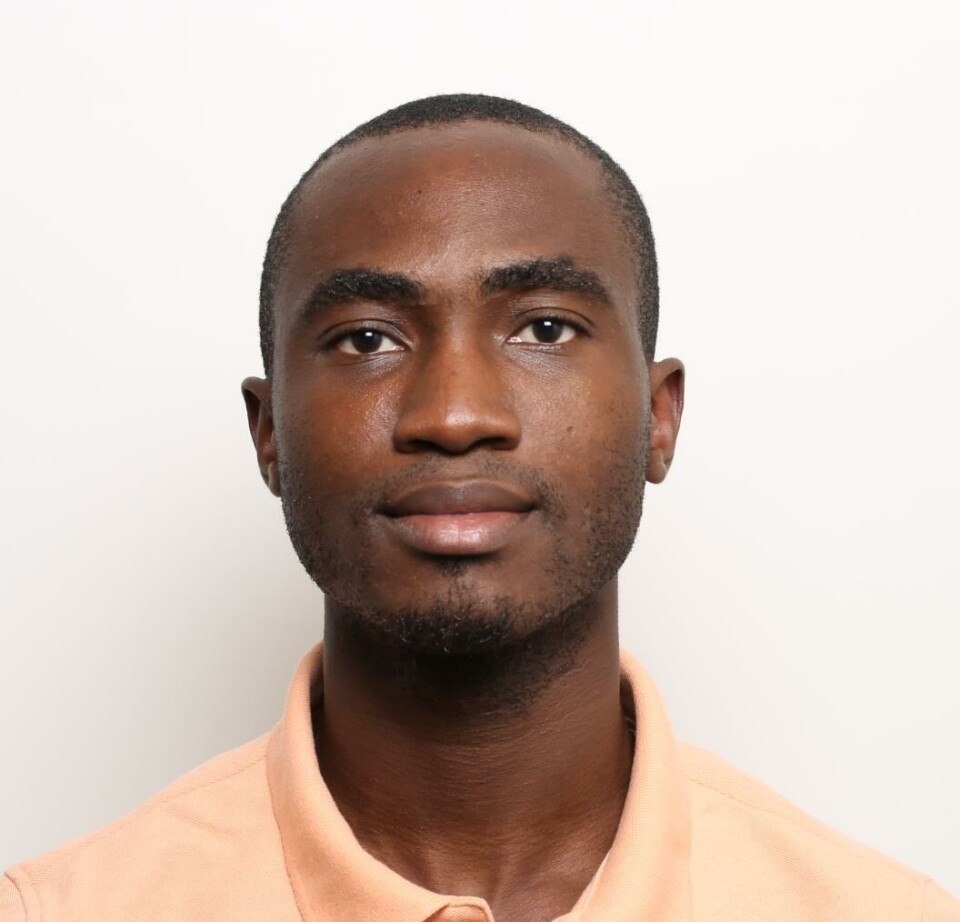 Forsker Chibuikem Nwagwu i SINTEF.