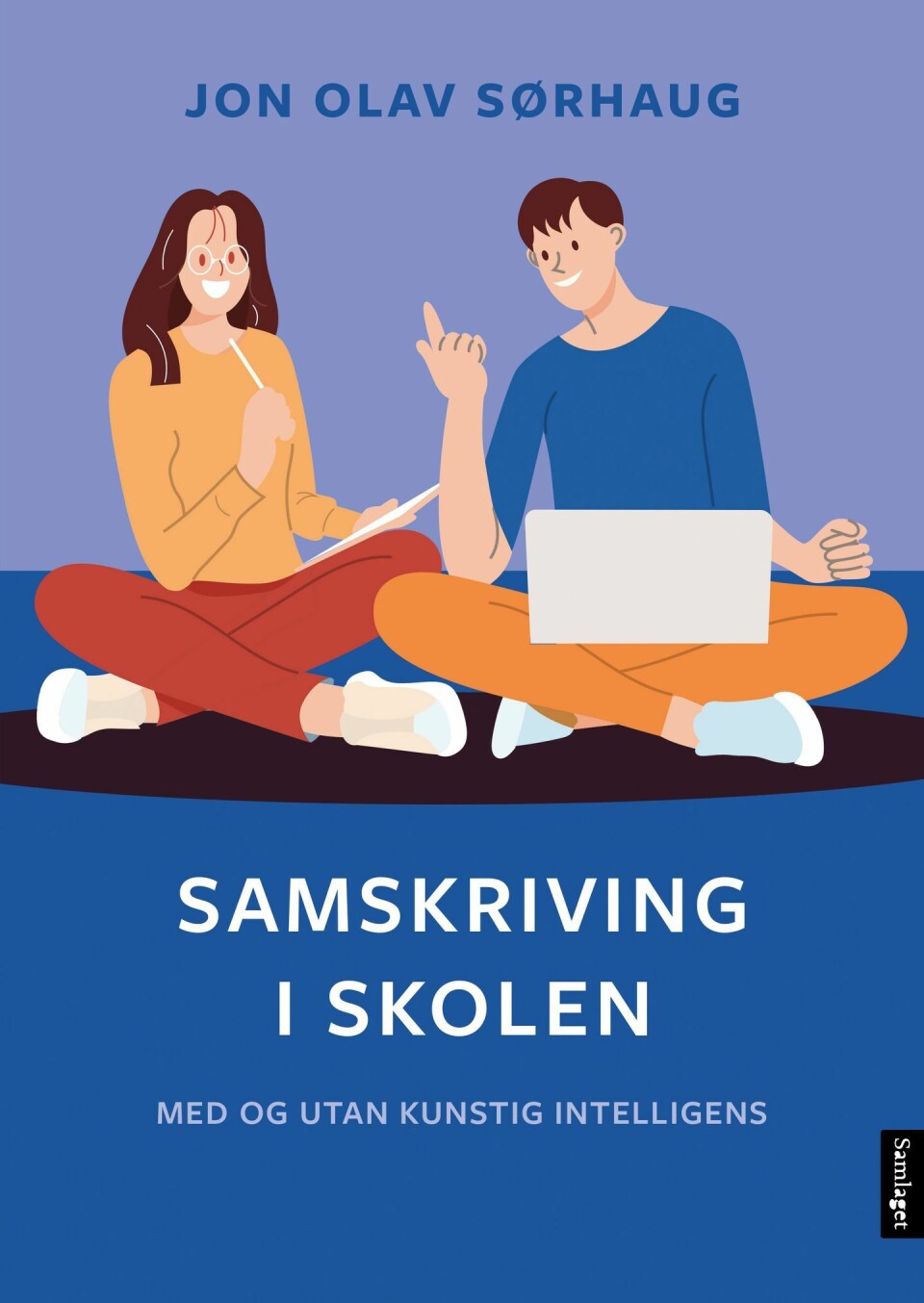 Jon Olav Sørhaug er aktuell med boka Samskriving i skolen, med og utan kunstig intelligens.