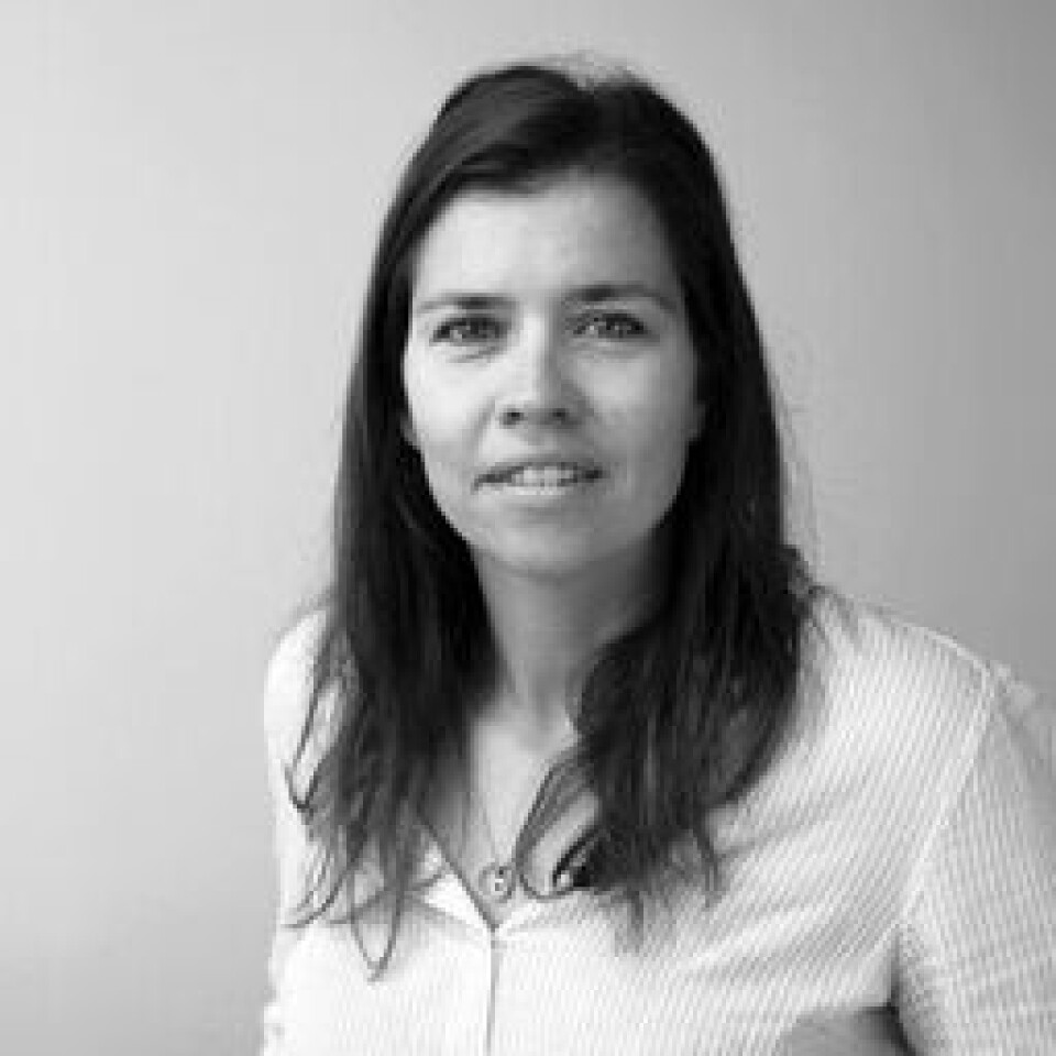 Anne Sophie Daloz forsker på hvordan vi kan forberede oss på ekstremvær. Portrett av Anne Sophie Daloz.