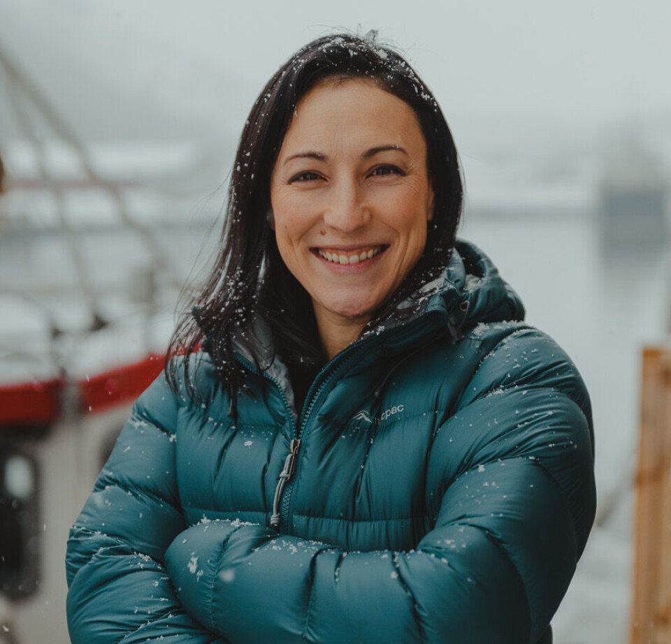 Medgründer Tamara Singer fra Lofoten Seaweed.