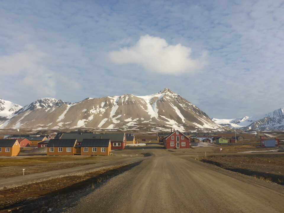 Ny-Ålesund på Svalbard, sommeren 2021.