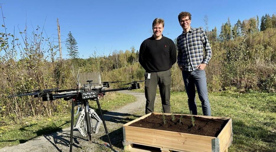 Kan plantedroner erstatte manuell skogplanting?
