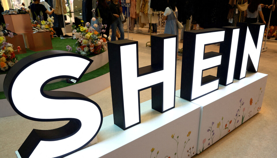 Det kinesiske merket SHEIN har hatt flere pop-up butikker, her på et kjøpesenter i Singapore.