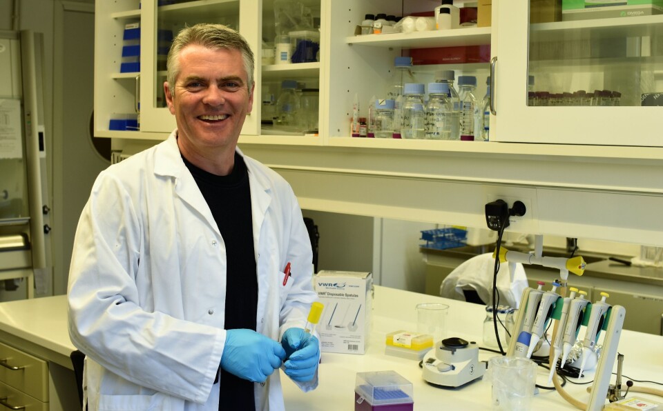 Forskar Hans Geir Eiken fortel at med ny teknologi kan ein finne DNA frå ulike gjærsoppar og artsbestemme dei.
