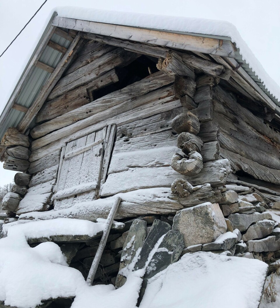 Kornhus i Vossestrand.