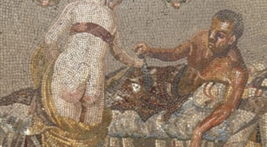 Stjålet erotisk mosaikk er returnert til Pompeii
