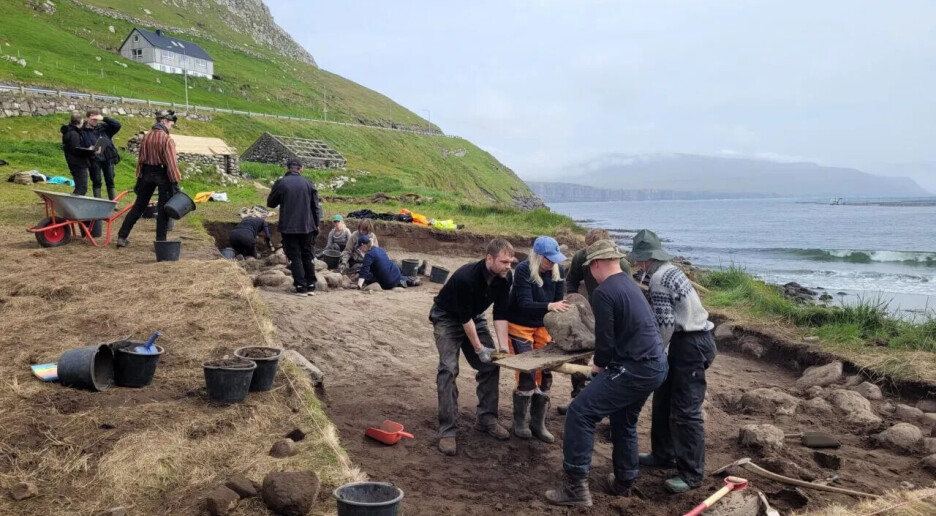 Hvem kom før vikingene? Ny utgravning kan snu Færøyenes historie på hodet