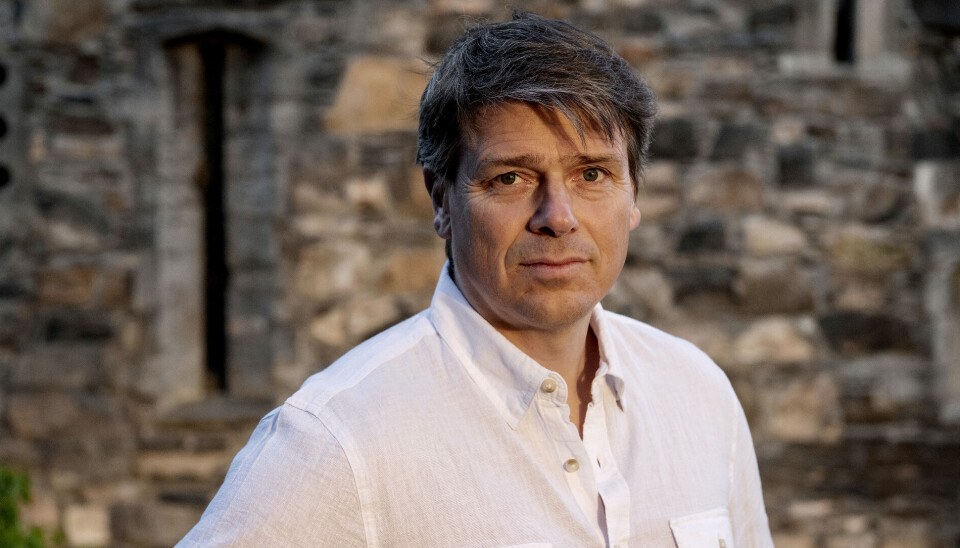 Øystein Morten forstår ikke hvorfor akkurat Olav Haraldsson ble gjort hellig. Morten er historiker og ordfører i Rollag kommune i Buskerud. Portrett av Øystein Morten.