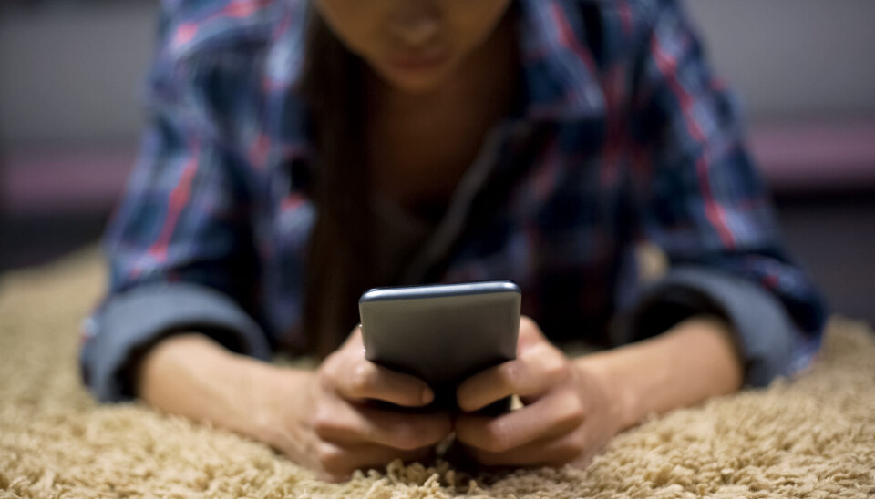 At ungdommen kan bruke snap eller SMS når de tar kontakt med helsesykepleieren på skolen sin, gjør det lettere for dem, forteller de til forskerne.