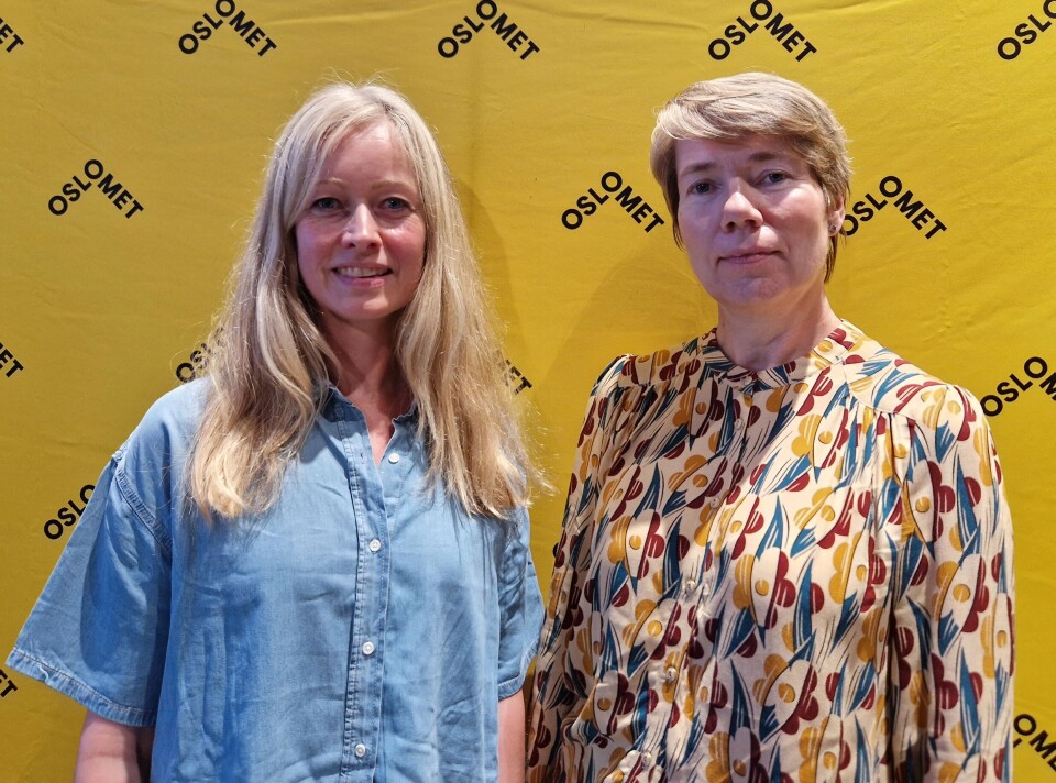Maja Flåto (til venstre) og Anne Skevik Grødem, begge forskere ved NOVA på OsloMet, har forsket på unge boligkjøpere. De to forskerne.