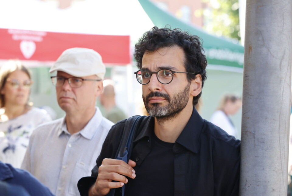 Kaveh Rashidi på Arendalsuka.