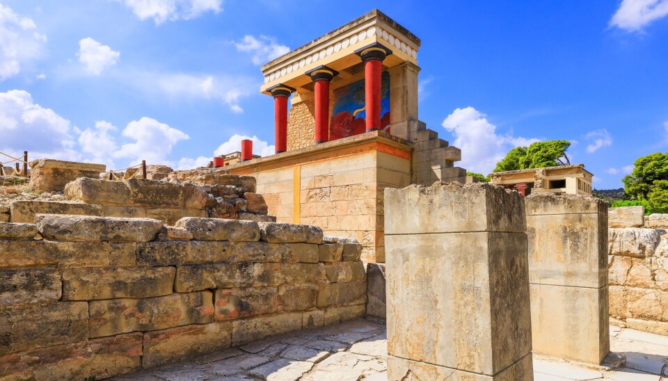 Historien til palasset i Knossos på Kreta er eldre enn historien om Romerriket.