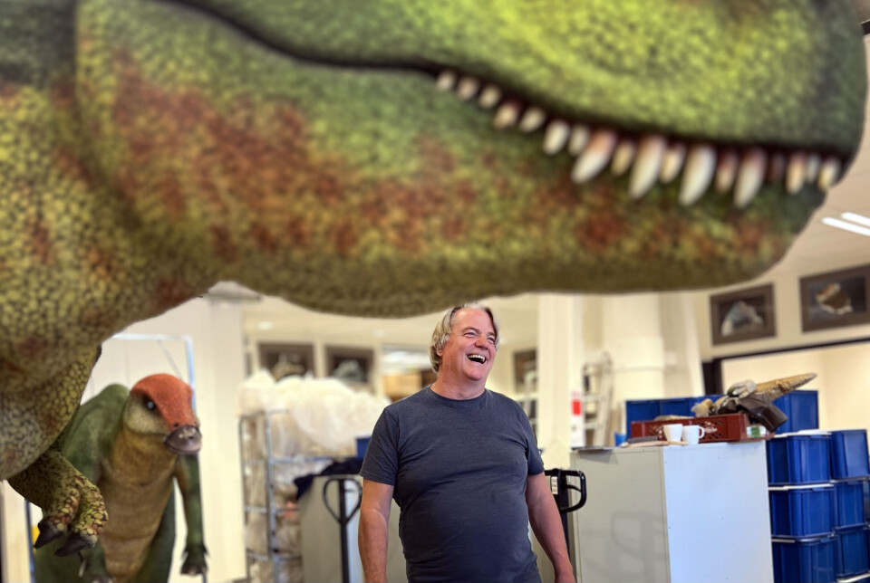 Nye dinosaur-modeller på Naturhistorisk museum. – De ser altså så ekte ut