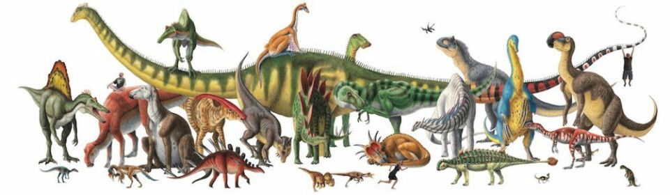 Hvilke farger hadde dinosaurene? Det er en gåte vi fortsatt ikke har helt svar på.