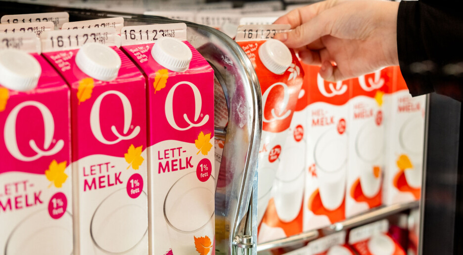 Dette skjedde da helmelk ble byttet ut med lettmelk