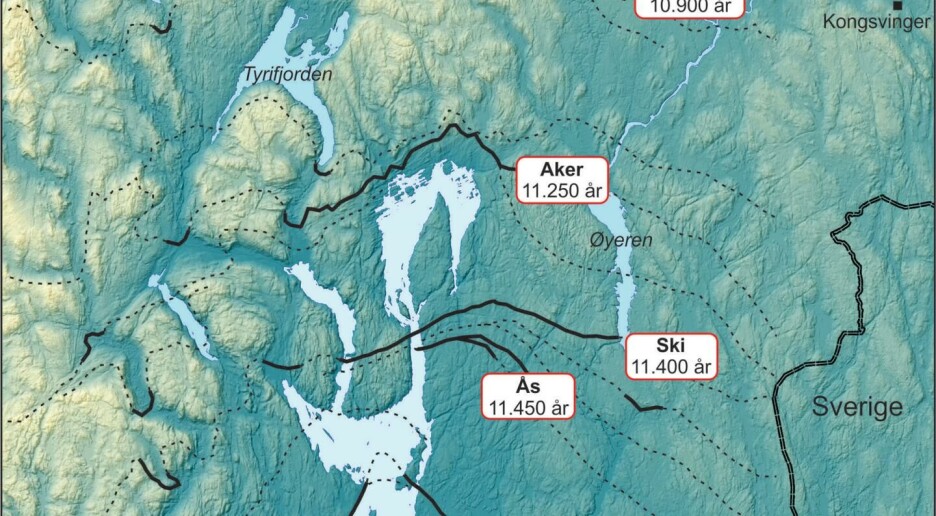 Så mye har strandlinjen rundt Oslofjorden endret seg – de siste 11.600 årene