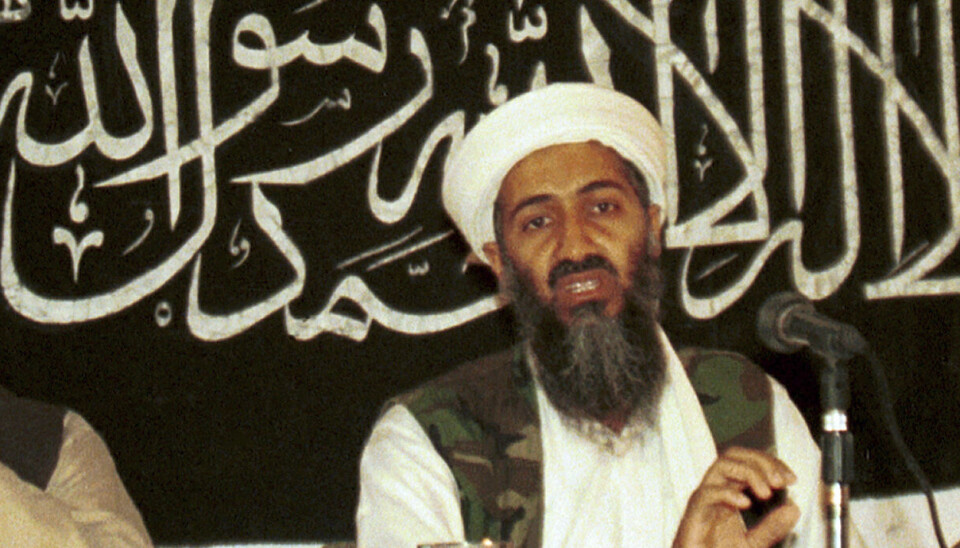 Osama bin Laden ledet al-Qaida. Han var på rømmen i ti år før han ble drept av amerikanske soldater.