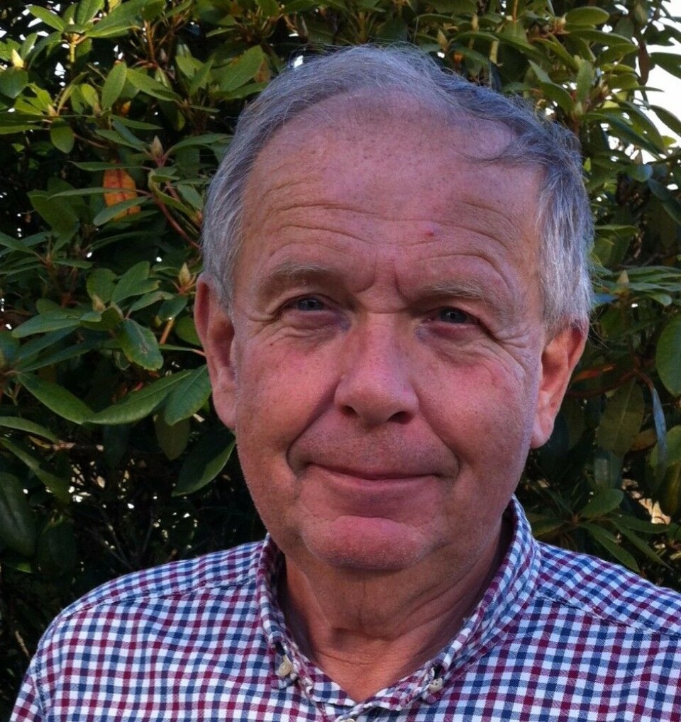 Leiv K. Sydnes er kjemiker og har forsket på plast.
