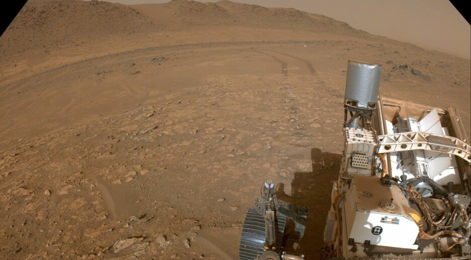 NASA-forskere jubler: En kjemisk reaksjon i en stein på Mars kan skyldes at det har vært liv der