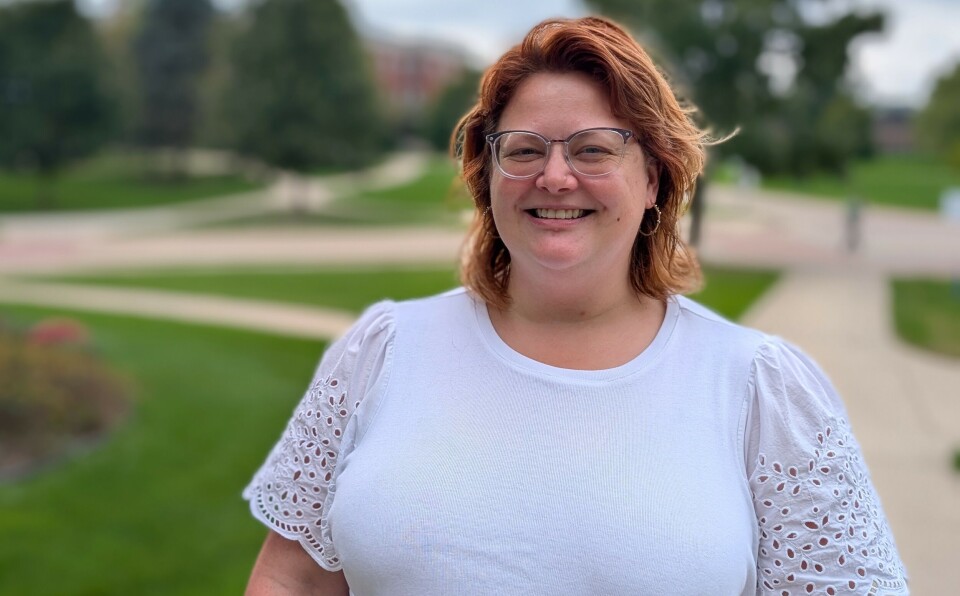 Anna Peterson ved Luther College i Iowa forsker på forholdet mellom norske innvandrere og urbefolkningen. Portrett Anna Peterson.