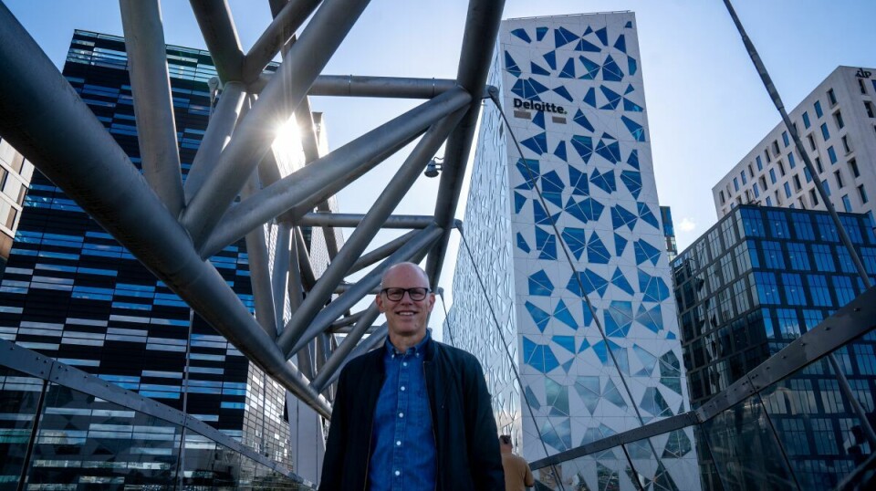 – Sjefsarkitekten bak Barcode syntes Oslo var for provinsielt og ville løfte hovedstaden til å bli en metropol – på linje med andre storbyer, forteller Per Gunnar Røe. Stort mer likt Manhattan får man det ikke i Norge.