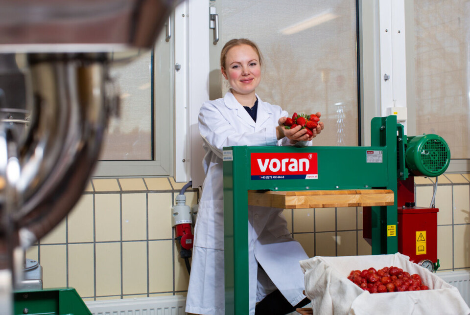Rådgiver Cecilia Midtsund Kippe hjelper både økologiske produsenter og andre, gjerne mindre produsenter med å utvikle egne frukt-, bær- og grønnsakprodukter.