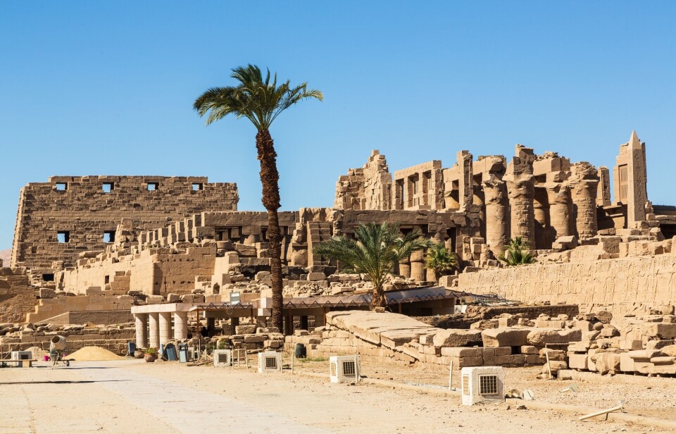 Hvorfor ligger det egyptiske megatempelet akkurat her?