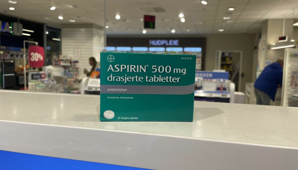 Aspirin er merkenavnet på en av medisinene som inneholder virkestoffet acetylsalisylsyre. Medisinen aspirin