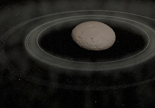 Danner ringer i verdensrommet: – Et sjeldent glimt