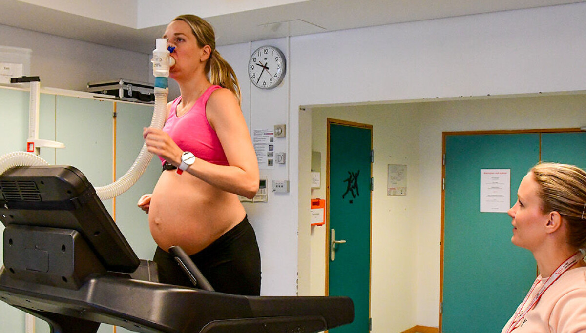 Melina trente hardt som gravid. Ja, det er trygt for godt trente kvinner, viser forsking