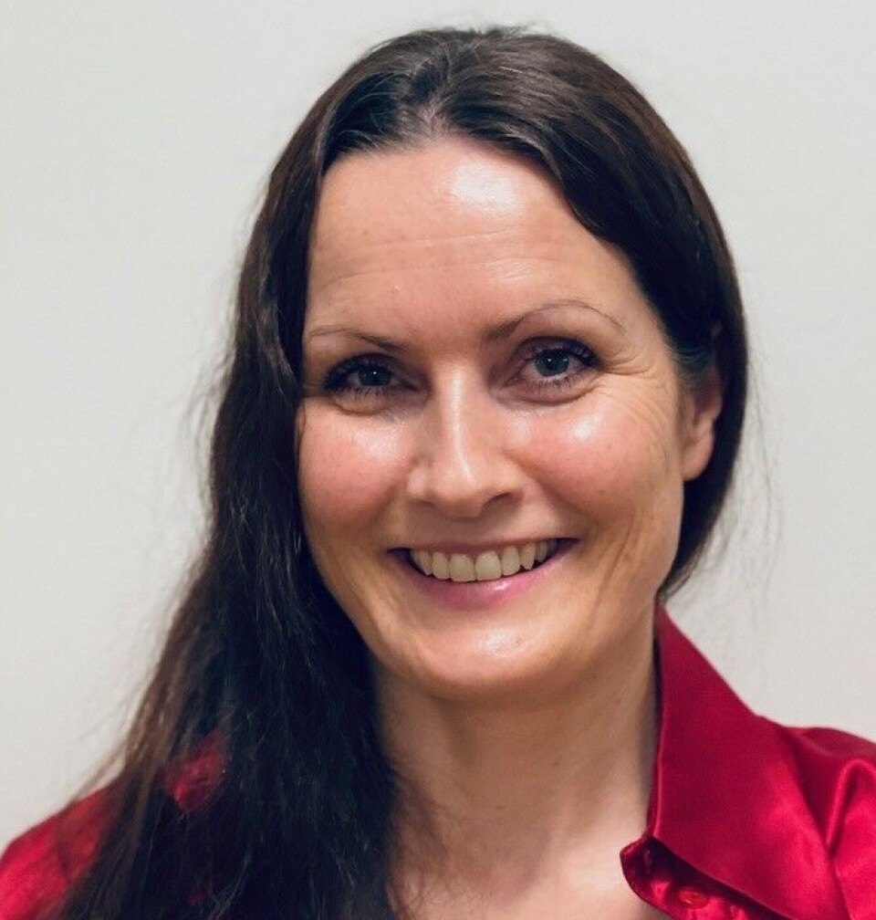 Gry Anette Sælid kurser barnefamilier, fastleger og ansatte på sykehus, skoler, barnehager og i kommunene om kresenhet og spisevansker. Portrett Gry Anette Sælid.