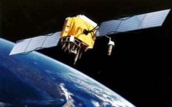 GPS-satellitt i bane 20 180 kilometer over jorda. DAB kan fungere som reserve for de samfunnskritiske tidssignalene fra GPS. (Illustrasjon: NASA) GPS-satellitt i bane 20 180 kilometer over jorda. DAB kan fungere som reserve for de samfunnskritiske tidssignalene fra GPS. (Illustrasjon: NASA)