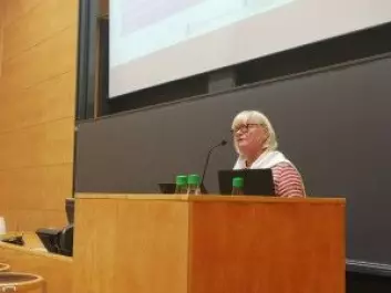 Berit Rokne, rektor ved Høgskulen på Vestlandet, mener det er urovekkende at så mange svarer at de aldri har fått opplæring i forskningsetikk. (Foto: Eivind Lauritsen)