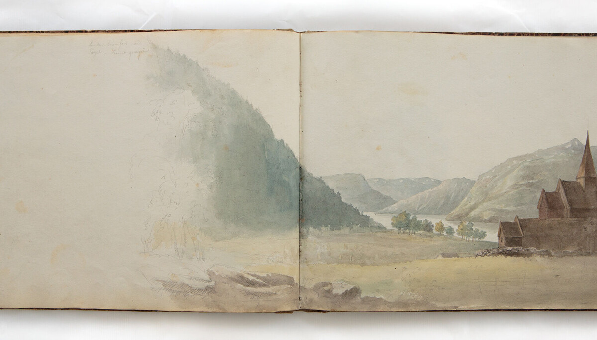 Glemte bilder forteller en annerledes historie om Norges eldste bevarte stavkirke