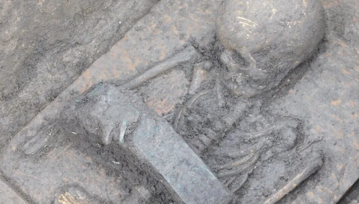 Uvanlige graver i Italia: Barn begravd som krigere