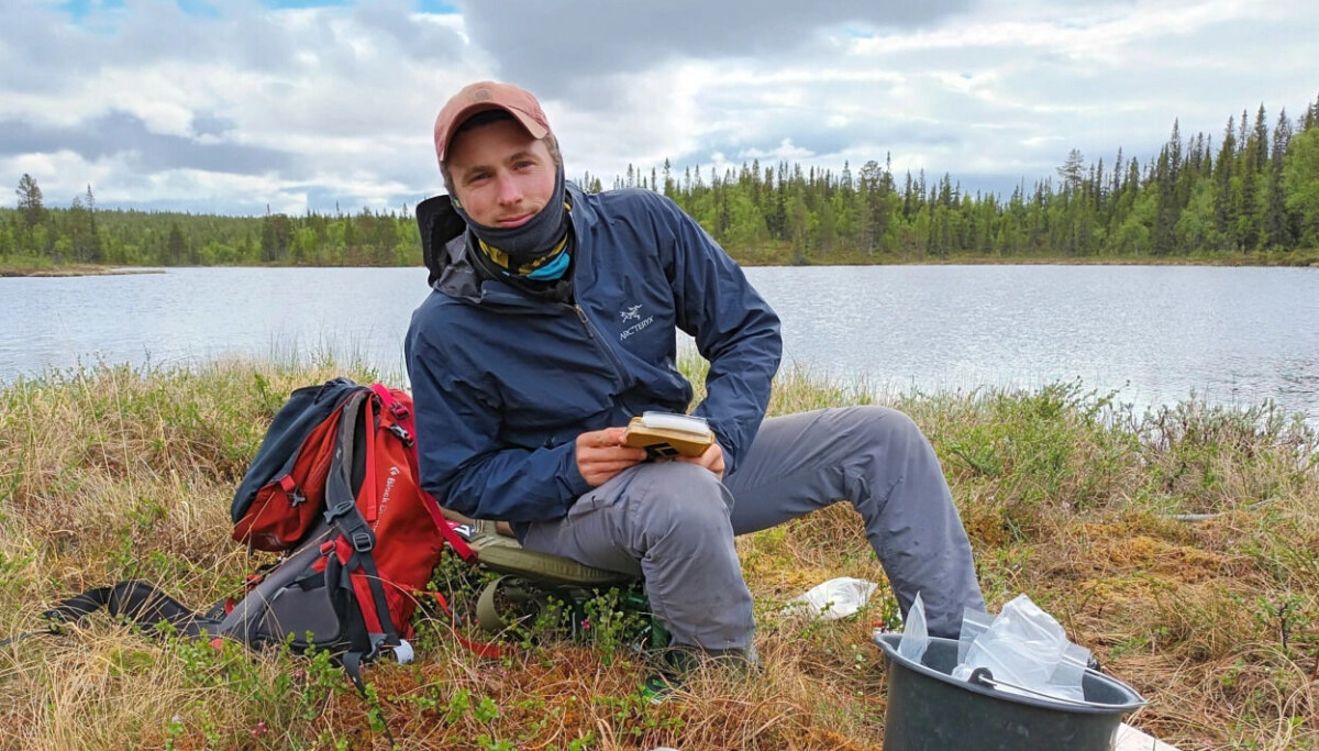 Her ser forskeren hvor mange snøskred som har gått de siste 10.000 årene