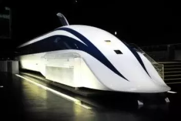Japans SCMaglev er fortsatt verdens raskeste tog. I en testkjøring fra april 2015 kjørte det i 603 km/t. (Foto: Wikimedia Commons)