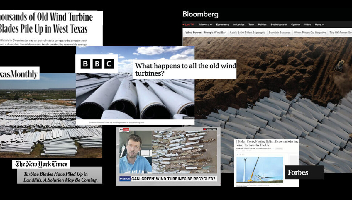 Når vindturbinene på havet stilner: Hva skjer med avfallet?