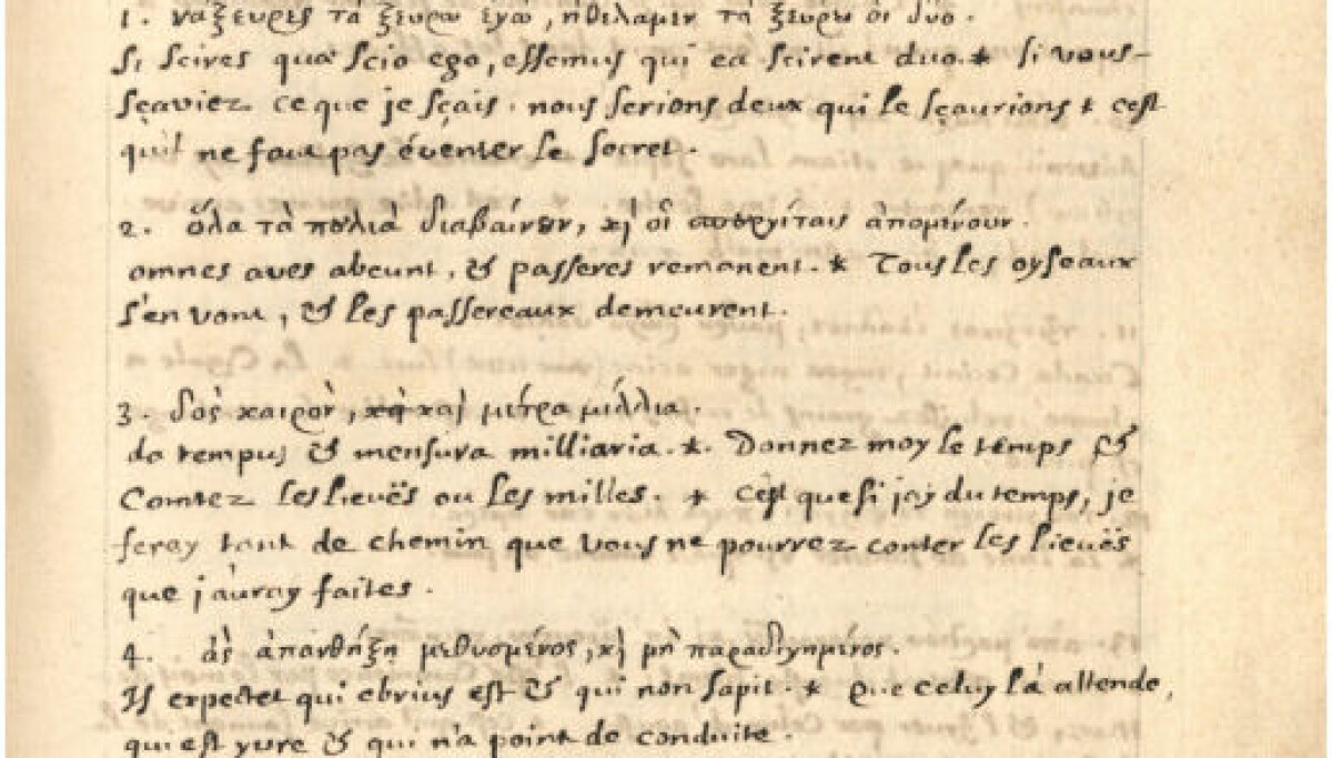 Norske forskere fant 90 ukjente greske visdomsord