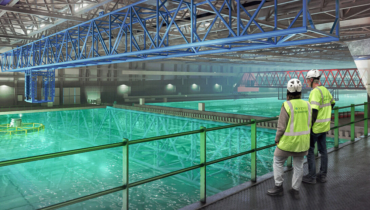 Enormt basseng i Trondheim: Aldri er det stilt så høye krav til betong