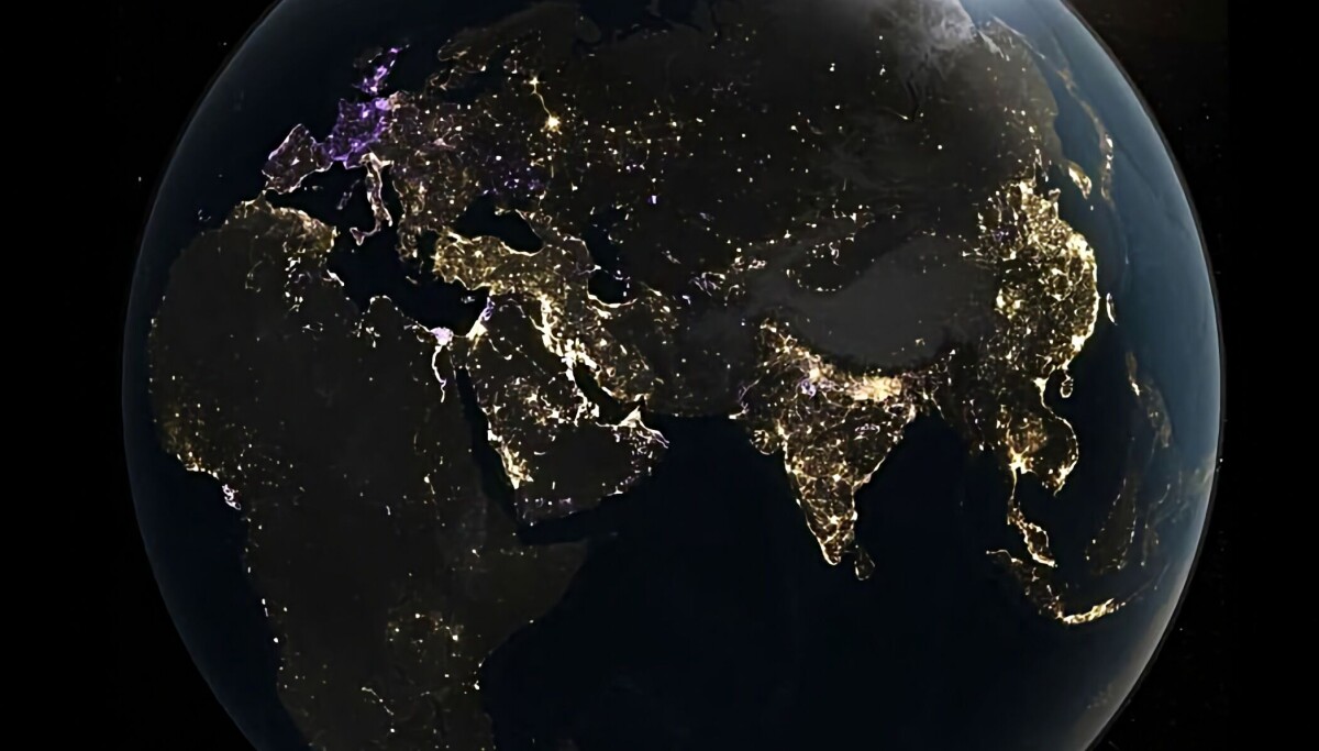 Jorda lyser 2 prosent sterkere om natten hvert år