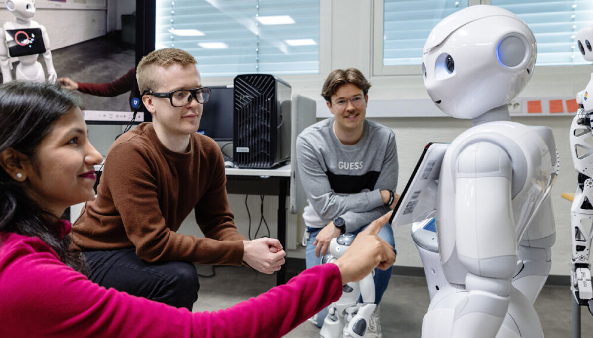 Deltagerne ble irritert når roboten Pepper ble overivrig etter å vinne i Ludo