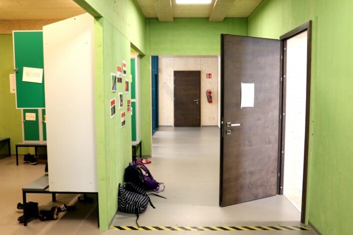 Treskolen fra innsiden. (Foto: Hanne Kure Bjugstad, Elverum kommune) Treskolen fra innsiden. (Foto: Hanne Kure Bjugstad, Elverum kommune)