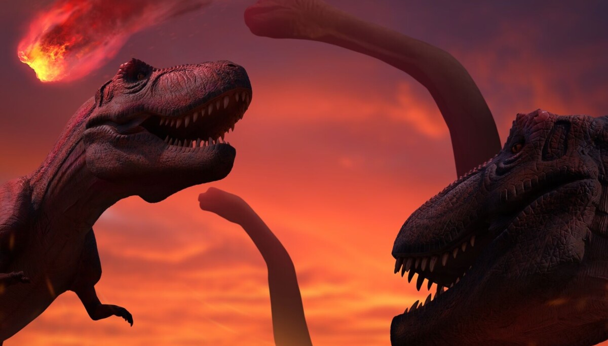 Slik kan det ha vært på jorda da en asteroide utryddet dinosaurene