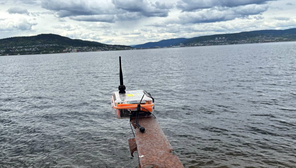 Forskere logger vannføringen i Drammensfjorden for å lage en digital modell