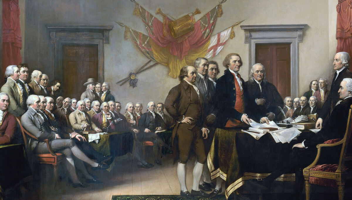 USA 250 år: For første gang kom ordet «lykke» inn i en lovtekst
