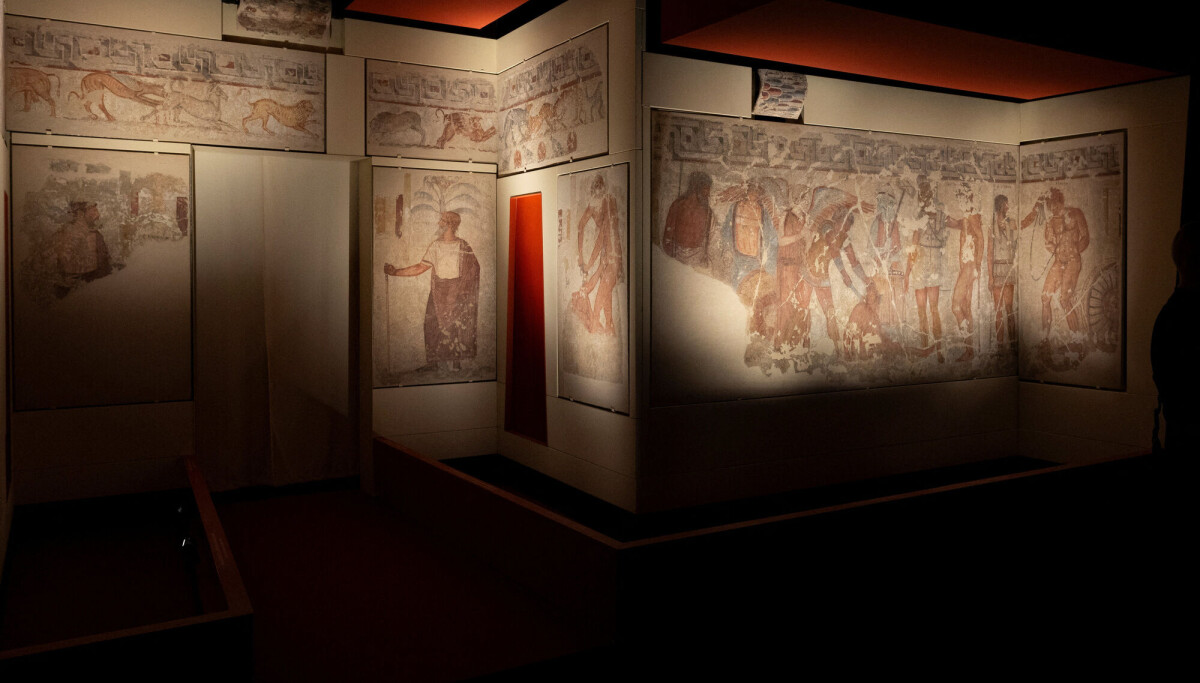 Romernes erkefiender lagde disse maleriene for 2.300 år siden. Nå skal alle få se dem på museum